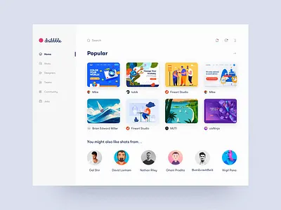 Hello,Dribbble! design dribbble ui