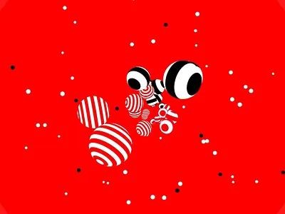 Short Video Intro for YouTube Channel Download 3d after effects animation ball brand branding channel cinema 4d clean commercial design flat gif illustration logo minimal red ui video youtube