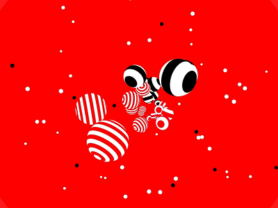 Short Video Intro for YouTube Channel Download 3d after effects animation ball brand branding channel cinema 4d clean commercial design flat gif illustration logo minimal red ui video youtube