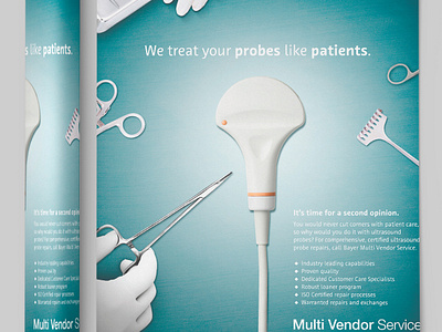 Advertisment design for Bayer Multivendor Service a4 ad advertisment banner brochure business flyer corporate flyer creative flyer flyer graphic design professional flyer