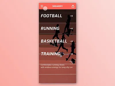 Adobe XD Playoff: A sneaker store prototype adobe xd animation design inspiration prototype prototype animation ui