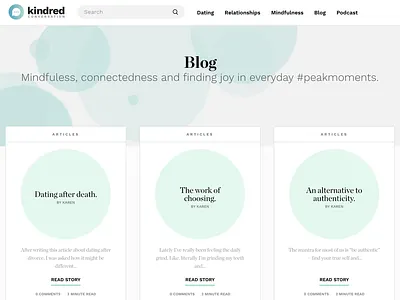 The Kindred Conversation - Subtle Movement mov movement spring the kindred conversation website