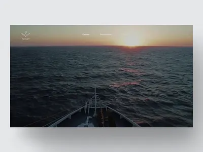 Fathom—Website boat cruise fathom fullscreen video holiday hotel interface minimal nature resort sea ship tourism tourist transport travel ui video webdesign website