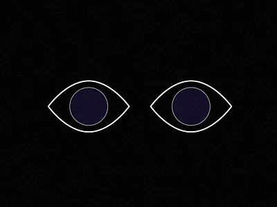 Spatial Eyes 100daysofmotion 2d adobe illustrator after effects animation design eyes illustration loop motion design vector
