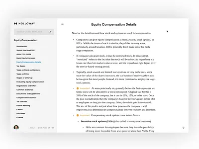 Scrolling holloway interface scroll uidesign userflow ux