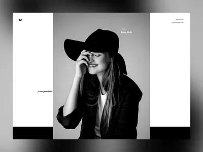 Model Portfolio Concept 2019 adobe animate after effect banner concept design inspiration interaction interface typography ui ux web