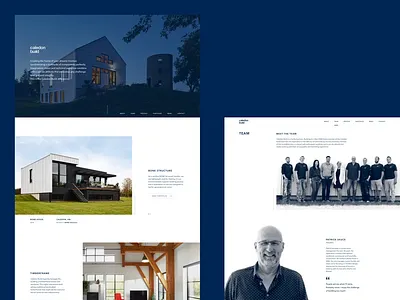 Caledon Build clean construction company grid layout interface layout minimal modern photo editing real estate real estate agency toronto typography visual design web design website