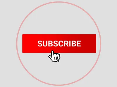 YouTube Subscribe Like Buttons Reminder Overlay Footage Download after effects animation branding button clean design download flat gif illustration like button minimal red redisign social buttons subscribe ui vector video animation youtube