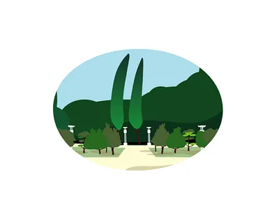 Shinobi Scooting In The Park animation design illustration interludist ninja park shinobi superflyninjacat taiwan vector
