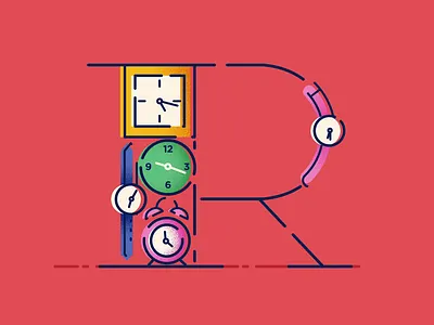 36 Days of Type — R 2d animation 36days 36daysoftype 36daysoftype r adobe after effects animated animation animation 2d colors gif graphic design illustration loop motion motion design motion graphics retro type typography