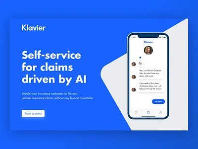 Klavier Website – Loading Animation minimal motion typography ui ux web