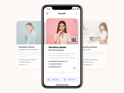 Rapid Cards Prototype animation app app animation clean design flat idea ios iphone x minimal mobile ui ux