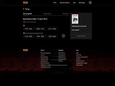 Cinema seat selector cinema design principle prototype animation sketch ui ux website