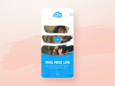 This Free Life Redesign 30 day challenge agency animation branding california design digital gif illustration interaction photography portfolio typography ui ux vector video web web design