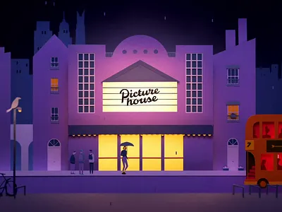 Picturehouse Ident 2019 - Cinema animation cinema entertainment food handmade incamera multiplane paper papercut picturehouse stopmotion