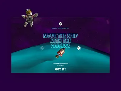 Route Fifty adobe xd game animation moon tribute tribute project ui user interface ux