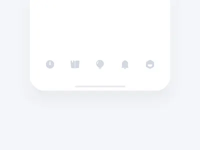 UI China APP tabbar animation app blue gif icon mp4 tunan ui