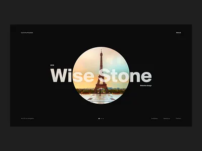 My Portfolio • Animations animation color design folio interface motion typogaphy ui ux