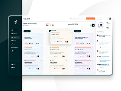 Project Management Web Application admin panel analytics assign task dashboard dashboard ui project board project dashboard project management project management tool project managing project tracking task dashboard task list task management task manager team management tracking ui ux web app