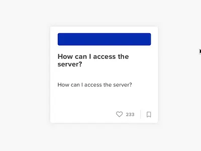 Card Animation - Draft animation clean design ui ux