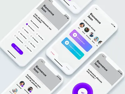 Bank App app branding clean design ios iphone mobile principle product prototyping shot sketch ui ux