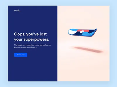 Evolt Design Suite: 404 3d 3d animation 404 404 error 404 page c4d cinema4d landing superpowers website évolt