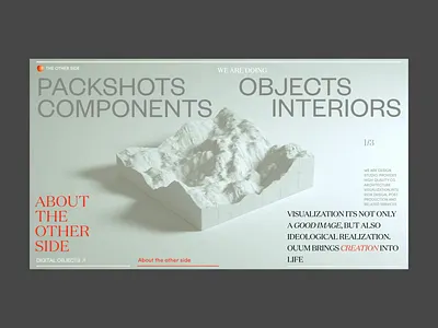 The Other Side About Page Animation about anim animation art cinema 4d concept design fashion grid interaction interface interiors motion objects promo typography ui ux web website