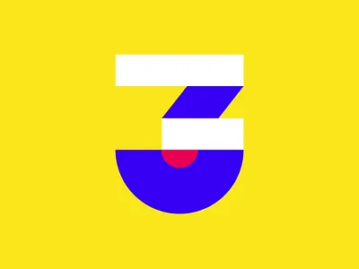 36 Days of Type — 3 2d animation 36days 36daysoftype 36daysoftype 3 after effects animated animation animation 2d colors gif graphic design illustration loop minimalist motion motion design motion graphics retro type typography