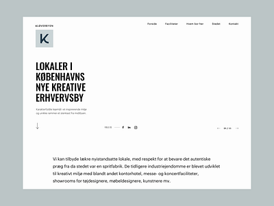 Kløverbyen – animations after effects animation business clean copenhagen danish design hotel nordic office room scandinavian space style ui ux website