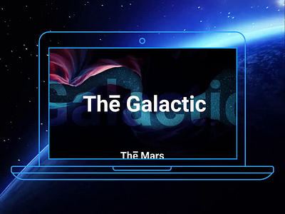 The Galactic Website animation uiux userexperiance userinterface web web design web mobile design webanimation