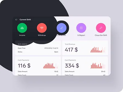 Сhange of Dark & Light Themes animation application black change color colour dark light prd principle statistic themes ui web white