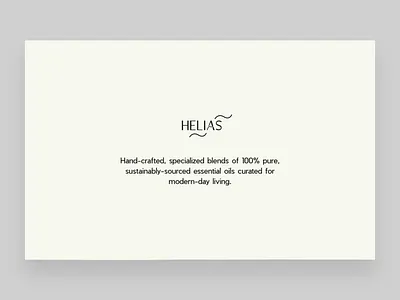 Helias Oils - intro and slider v2 animation color design digital e commerce essential interaction mockup oils slider ui user experience ux web webgl website