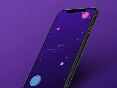 Quake App animation app app animation design earthquake gps illustration interaction animation interaction design location location app location pin mobile mobile animation mobile app mobile app design vector