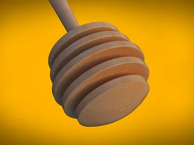 Honey 3d animation cinema4d flip fluid honey houdini octane