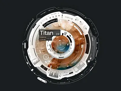 planet scan ae design digital future hud motion motiondesign ui ux