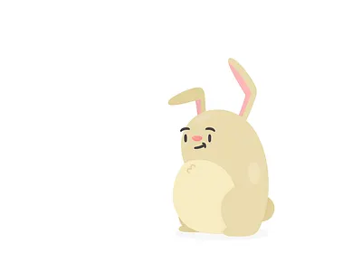 Hotels Onboarding animation bunny character hotels onboarding ui