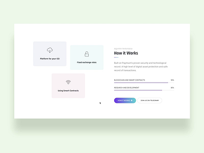 Crypto animation bitcoin business corporate crypto design interaction landing minimal themeforest ui ux web webdesign wordpress