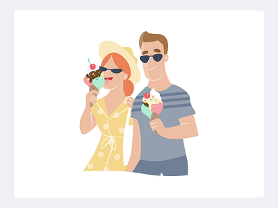 Mieuxplacer.com - Illustrations branding illustration website