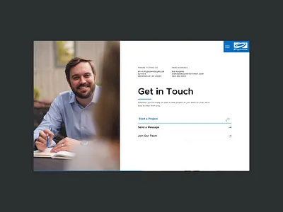 Infinity Contact Form clean interaction design interactive minimal typography ui user interface web web design website