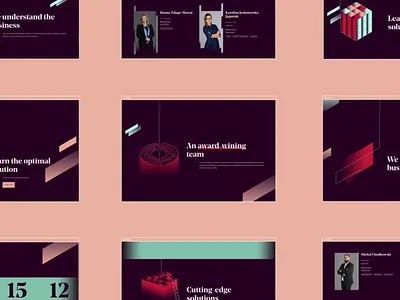 Laszczuk and Associates | web design animation associates branding branding identity business design graphic design illustration law law firm lawyer lawyers riddle solution typography ui ux vector web design website