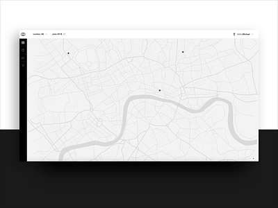 Franchise management - map of shops app chart data data visualization details ecommerce elegance financial franchise luxury map retail shop shopping stx stx next summary ux web app web design