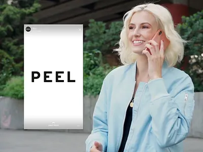 Social Ads for PEEL ads advertising animation branding design facebook ads social ads