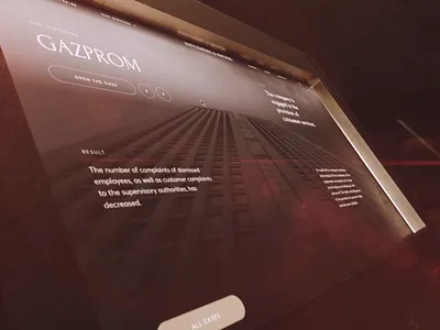 Matyushenko & Partners. animation black design desktop interaction minimal motion typography ui ux web website