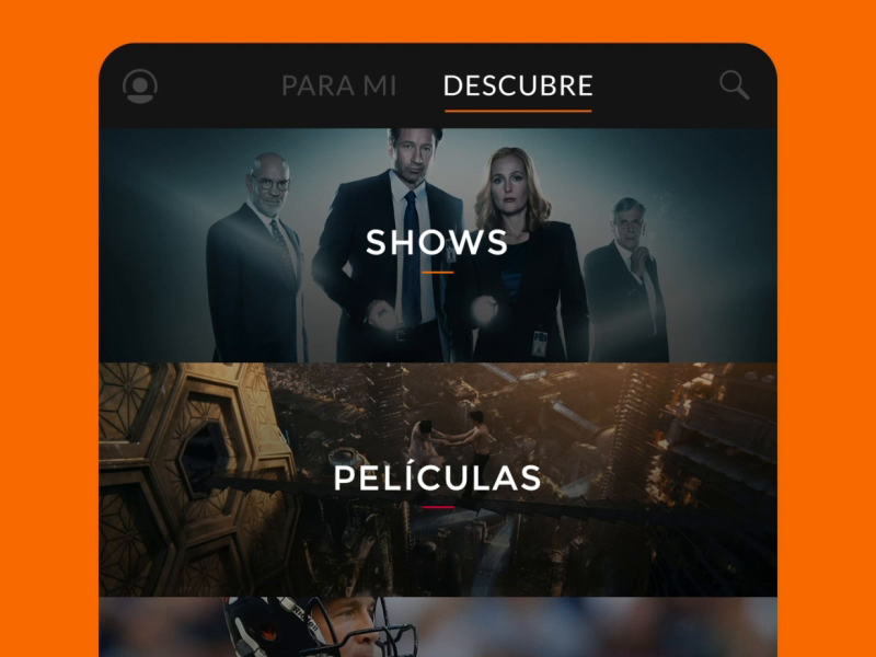 Example of Navigation Swipe