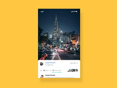 Social Media Like/Comment Interaction ae after effects aftereffects animation branding icons illustration illustrations logo microinteraction microinteractions minimal motion graphics navigation principle search shopping ui ux website