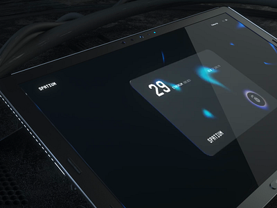 Spatium. animation black design desktop future glasses grid interaction layouts minimal mobile app motion typography ui ux web website