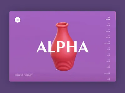 006 3D interactions 3d animation branding c4d interaction jar nerf object octane pistol ui