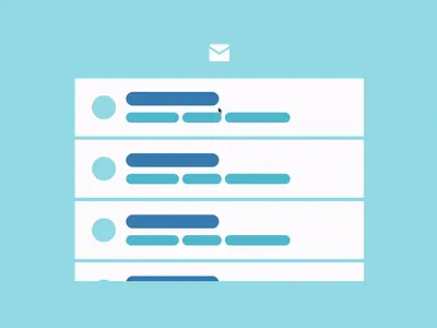 Simple Email Interactions for the Animation Handbook animation ui ux ui animation ui design