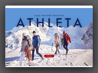 Transition idea for Athleta athleta conceptual creative director ecommerce interaction design principle transition ui ux