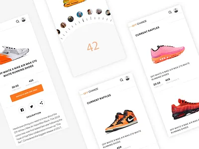 Off Chance - Animations animation app branding design identity minimal typography ui ux web